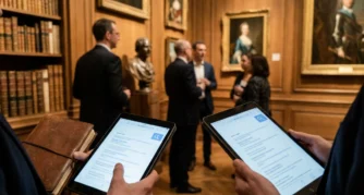 Professional header image for industry analysis: The Victorian Artists Society and the Google Visibility Gap