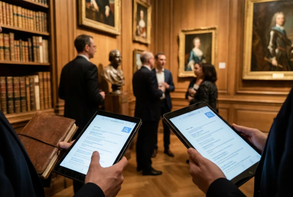 Professional header image for industry analysis: The Victorian Artists Society and the Google Visibility Gap