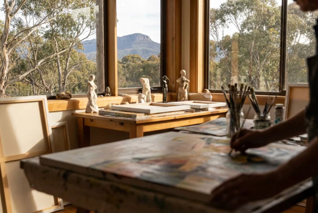 Professional header image for list-based article: Famous Australian Artists Who Shaped a Nation's Identity