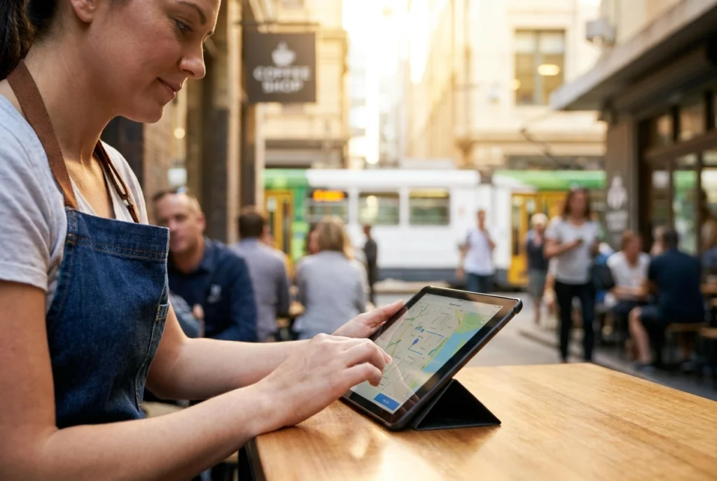 Professional header image for industry analysis: Small Business SEO in Melbourne: What the Local Market De...