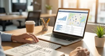 Professional header image for list-based article: The 10-Point SEO Audit Australian Small Businesses Should...