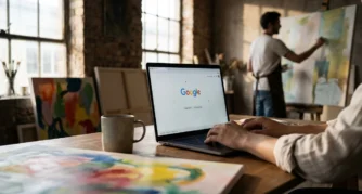 Professional header image for list-based article: SEO Strategies Every Abstract Artist Needs to Get Found O...